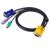 Serveredge KRC02VP 2-In1 KVM Cable - PS/2, VGA - To Suit Serveredge KR08VU, KR16VU - 1.8M