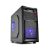 Deepcool Smarter LED Midi-Tower Case - NO PSU, Black1xUSB3.0, 1xUSB2.0, 1xAudio, 2x120mm Blue LED Fan, SPCC+PLASTIC (ABS) (Panel Thickness; 0.5mm), mATX