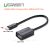 U_Green USB2.0 Female To Micro USB Male OTG Cable - Black