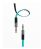 Interstep AUX Audio Cable - Flat, Double-Coloured, 3.5mm - Blue/Black