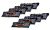 G.Skill 64GB (8x 8GB) PC4-19200 2400MHz DDR4 RAM - 15-15-15-35-2N - Ripjaws 4 Series