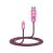 Blueflame Lightning To USB - 1M Coiled Cable - Pink