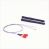 Astrotek Internal Wi-Fi Antenna Kit - 2x IPX to RP-SMA wifi cable 26cm + 2x 5Ghz Antenna Grey