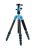 MeFoto GlobeTrotter Travel Tripod Kit - Aluminium, BlueArca-Swiss Style Quick Release (PU60), Twist Lock Legs,  64.2