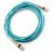 HP AJ835A LC To LC Multi-Mode OM3 2-Fiber - 1-Pack Fiber Optic Cable - 2.0M