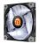 ThermalTake 140mm Luna 14 Slim LED Fan - White LED/Black Frame140x140x15mm, Hydraulic Bearing, 1200RPM, 38.593CFM, 23.6dBA