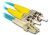Comsol LC-ST Multi-Mode Duplex Fibre Patch Cable LSZH 50/125 OM4 - 10M