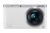Samsung EV-NXF1ZZB2HAU NX Mini Digital Camera - White20.5MP, 9-27mm Lens, 24mm Wide-Angle (Equivalent to 35mm), 3.0
