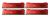 Kingston 32GB (4 x 8GB) PC3-15000 1866MHz DDR3 RAM - 9-10-11 - HyperX Savage Series 1.5V, Black PCB, Red Alu Low-Profile Heatspreader