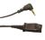 Plantronics 43038-01 Quick Disconnect (QD) to 2.5mm Cable