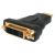 Startech HDMI To DVI-D Video Cable Adapter - 1x HDMI (Male), 1x DVI-D (Female) - Black, Gold-Plated Connectors