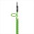 Belkin AV10126qe06-GRN MIXITUP Coiled AUX 3.5mm Cable - Green