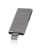 PQI 128GB iConnect 001 Flash Drive - Get More Space On iPhone, iPad, iPod, USB-Lightning Stick, USB3.0 - Iron Gray