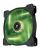 Corsair CO-9050027-WW Air Series SP140 LED Fan - 140x25mm, 1440rpm, 49.49CFM, 29.3dBA - Black Layer, Green LED, Single Pack