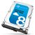 Seagate 8000GB (8TB) 7200rpm SATA-III 6Gbps HDD w. 256MB Cache (ST8000NE0001) Enterprise NAS HDD