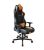 DXRacer OH/MY07/N0 MY07 Series Desktop Executive Office Chair - Imported Hydraulic Unit, Adjustable System, Full-Size Frame, Footrest-Shaped Base - Black/Orange
