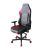 DXRacer OH/MY07/NR MY07 Series Desktop Executive Office Chair - Imported Hydraulic Unit, Adjustable System, Full-Size Frame, Footrest-Shaped Base - Black/Red