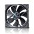 Fractal_Design 140mm GP-14 Dynamic Fan - Black Blades/Black Frame140x140x25mm, Hydraulic Bearing, 1000rpm, 68.4CFM, 18.9dBA