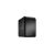 AeroCool DS Dead Silence Mini-Tower Case - NO PSU, Black2xUSB2.0, 2xUSB3.0, HD-Audio, Side-Window, Steel & Plastic, Soft Leather Coating, mATX