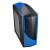 NZXT Phantom 240 Midi-Tower Case - Matte Black/BluePlastic, Steel, 120mm Fan, Side-Window, ATX