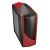 NZXT Phantom 240 Midi-Tower Case - Matte Black/RedPlastic, Steel, 120mm Fan, Side-Window, ATX