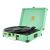 Mbeat Woodstock Retro Turntable - Built-In Speakers, Headphone Jack, 3.5mm Audio In And RCA Audio Out, 3-Speed Play Audio, Retro Brief-Case Styled Design - Tiffany Blue