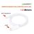 U_Green Mini DisplayPort Male To HDMI Male Cable - 1.5M - White