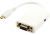 Comsol HD-MCV35-AD Micro HDMI Male - To VGA Female - 3.5mm Audio Adapter - White