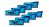 G.Skill 32GB (8 x 4GB) PC4-24000 3000MHz DDR4 RAM - Non-ECC - 15-16-16-35 - Ripjaws 4 Blue Series