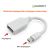 U_Green Mini-DisplayPort Male To DisplayPort Female Adapter - White