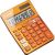 Canon LS123KMOR 12 Digit Desktop Calculator - OrangeLarge 12-Digit Display With Tax Function, Dual Power, Made From Recycled Canon Product Material