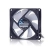 Fractal_Design Silent Series R3 80mm Fan - White Blade/ Black Frame80x80x25mm, Rifle Bearing, 1600RPM, 18.1dB, 20.2CFM, 12V