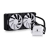 Deepcool Gamer Storm Captain 240 Enclosed Liquid Cooling System - WhiteIntel LGA201x, 115x & 1366, AMD FM2+, FM2, FM1, AM3+, AM3, AM2+ & AM2, 1x 120mm Fan, 120X120X25mm x2