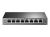 TP-Link TL-SG108PE Gigabit Easy Smart Switch - 8-Port 10/100/1000Mbps, With 4-Port PoEAUTO MDI/MDIX, 10BASE-T/100BASE-TX/1000BASE-T, Fanless, PoE