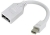 Comsol MD-DP-AD Mini DisplayPort Male to DisplayPort Female Adapter - 20CM