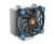 ThermalTake Riing Silent 12 Multi Socket CPU Cooler - BlueIntel LGA 2011-3/2011/1366/1151, AMD FM2/FM1/AM3+/AM3, 120x120x25mm Fan, 500-1400RPM, 18.1dBA, 53CFM