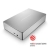 LaCie 4000GB (4TB) Porsche Design Desktop Drive - With type-c AdaptorAluminium, Silver - Up to 5Gb/s, USB3.1