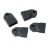 Atdec SDN-0082 Spacedec 10mm Extension Clips - 1 Unit - BlackConvert Spacing of 75x75mm to 100x100mm