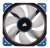 Corsair ML120 Pro LED 120mm Premium Magnetic Levitation Fan - Blue120mm x 25mm, Static Pressure, PWM, 12 - 75 CFM, 16 - 37 dBA, 400 - 2400 RPM, 4-Pin