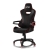 AeroCool Nitro E200R Gaming Chair - Black/RedPU with Fabric, Butterfly Mechanism, 350MM Powder Coated Nylon Base, Class 4, 80MM Gas Lift with Dust Cover, 50MM PU Castor(Pressure Wheel)