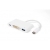 8WARE USB Type-C to USB 3.0/DVI/USB Type-C Charging Adapter - White