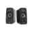 Creative T10 Inspire 2.0 Desktop Speaker - Black2.0 System, 2-Driver Design, BasXPort, AUX-In