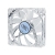 Deepcool 120mm XFAN 120 Fan - Blue LED120x120x25mm, Hydro Bearing, 1300RPM, 44.76CFM, 26dBA, 3-Pin