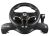 Playmax Hurricane Steering Wheel - For PS4/PS33 Sensitivity Settings, 270 Degree Rotation, 2-Axix Directional Pad, Foot Pedals, Gear Shifter, Suction Cups, Vibration Feedback, USB