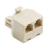 Alogic Generic RJ11 Splitter Adapter - One Male to Two Female