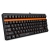 Rapoo V500 Mechanical Gaming Keyboard - Yellow Switch, BlackHigh Performancem, Anti-Ghosting, Activezone Lighting, Extra Arrows Keys, Media Keys, 2-Port USB-Hub, 22 Macro Keys, USB