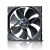 Fractal_Design 140mm GP-14 Dynamic X2 Fan - Black Frame/Black Fan140x140x25mm, Hydraulic Bearing, 1000RPM, 68.4CFM, 18.9dBA