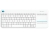 Logitech K400 Plus Wireless Touch Keyboard - WhiteWireless Technology, 2.4GHz, Touchpad, 18-Month Battery Life, Customizable Control, Up to 10M Range