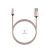 Mbeat MFI-Certified Aluminum & Nylon Braided Lightning Cable - 2M - Rose Gold