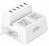 Orico ODC-2A5U-WH 2 AC Outlets w. 5-Port USB Surge Protector - White5V/2.4A Intelligent Recognition Per Port